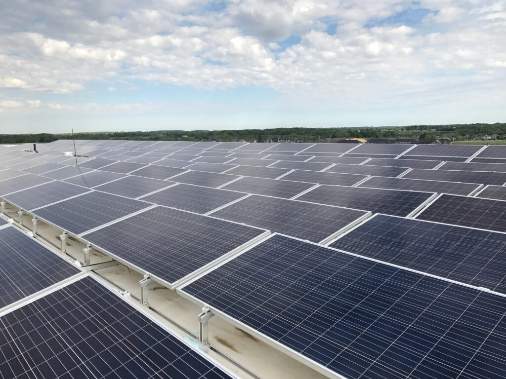 Solar Panels on Roof