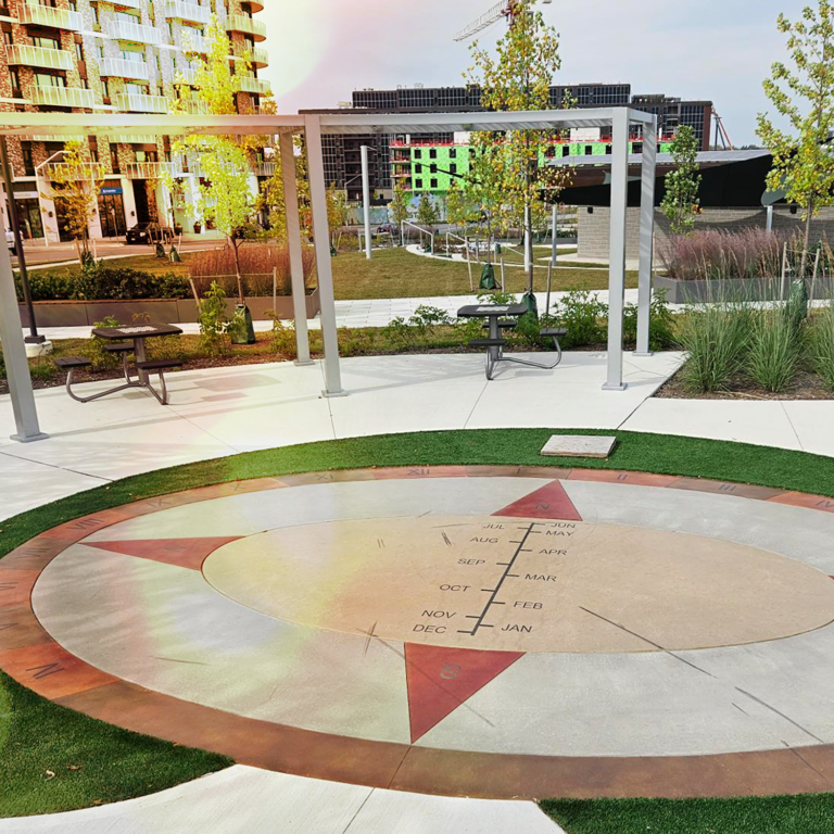 Legacy Square Sundial