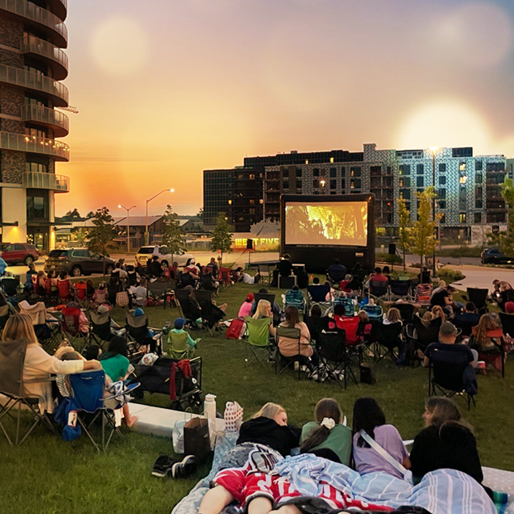 Movie event at Legacy Square